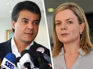 Gleisi e Richa trocam acusações no PR (Foto: diariodosudoeste.com.br)