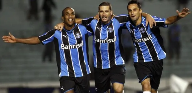  O Grêmio venceu o primeiro Gre-Nal da decisão do Campeonato Gaúcho, 