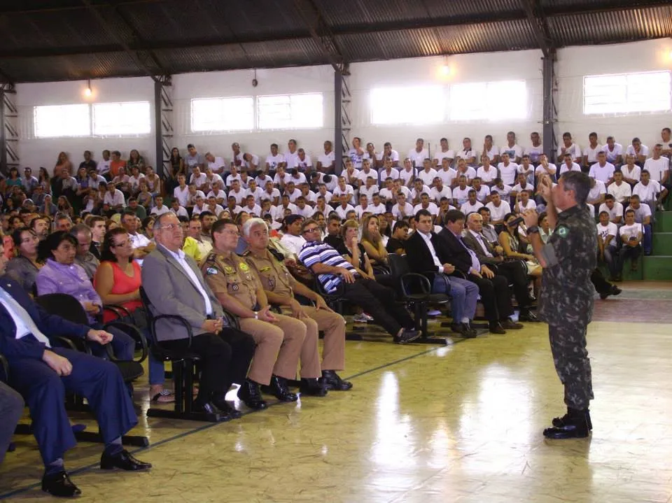 O 30º Batalhão de Infantaria Mecanizado (BIMec) incorporou 276 novos recrutas - Foto: Divulgação 