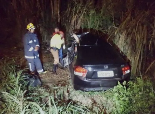 O acidente ocorreu na PR445 Km22 entre Tamarana e Mauá da Serra 