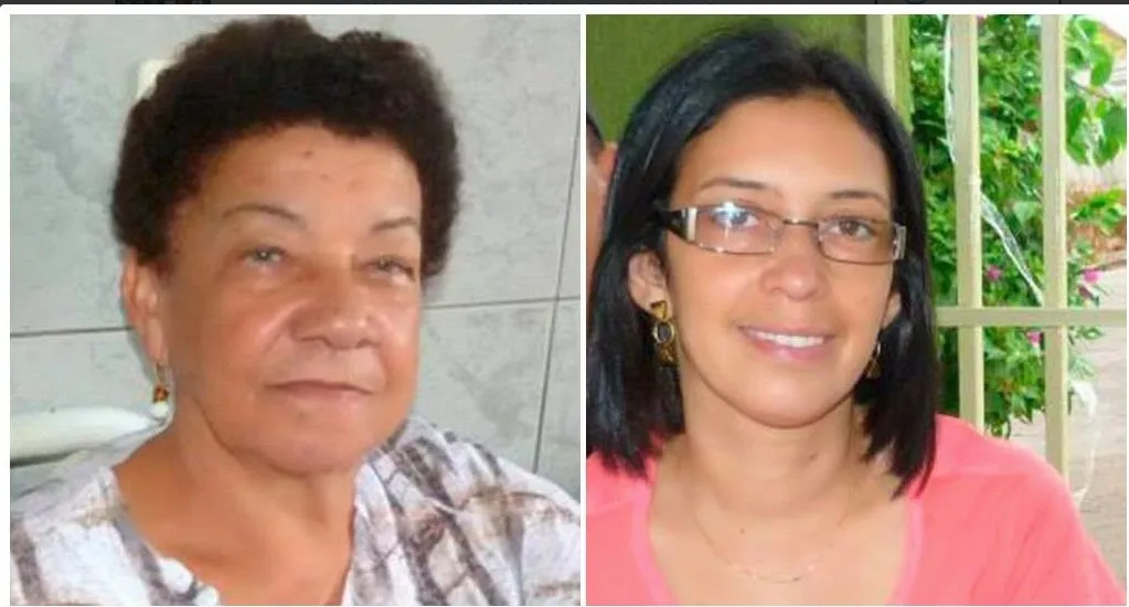 Kelcilene Cristina Alexandre Gomes (43 anos), que conduzia o veículo Fiat/Uno, sobre o qual uma das carretas acabou passando, e sua sogra, Lourdes Almeida Amorim (64)