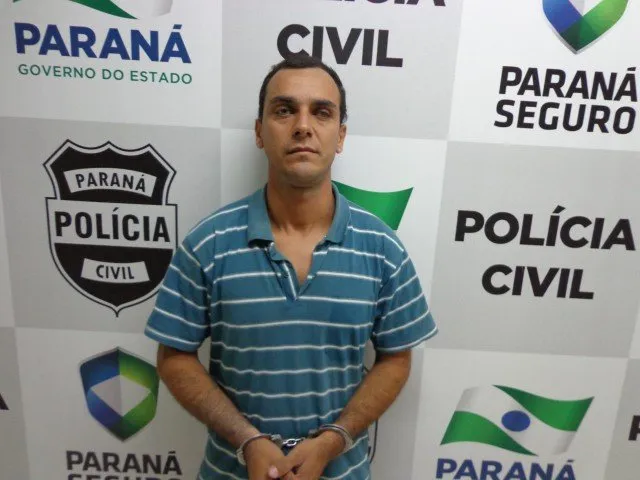 Alexandre Teixeira da Silva, de 29 anos, encontra-se recolhido ao minipresídio de Apucarana - Foto - Polícia Civil/Divulgação