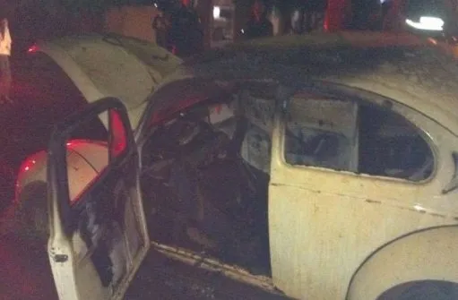 Automóvel é incendiado em rua do Jardim Boa Vista