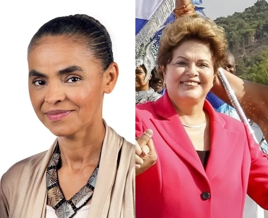 Ibope: em 2º turno, Marina venceria Dilma por 45% a 36%