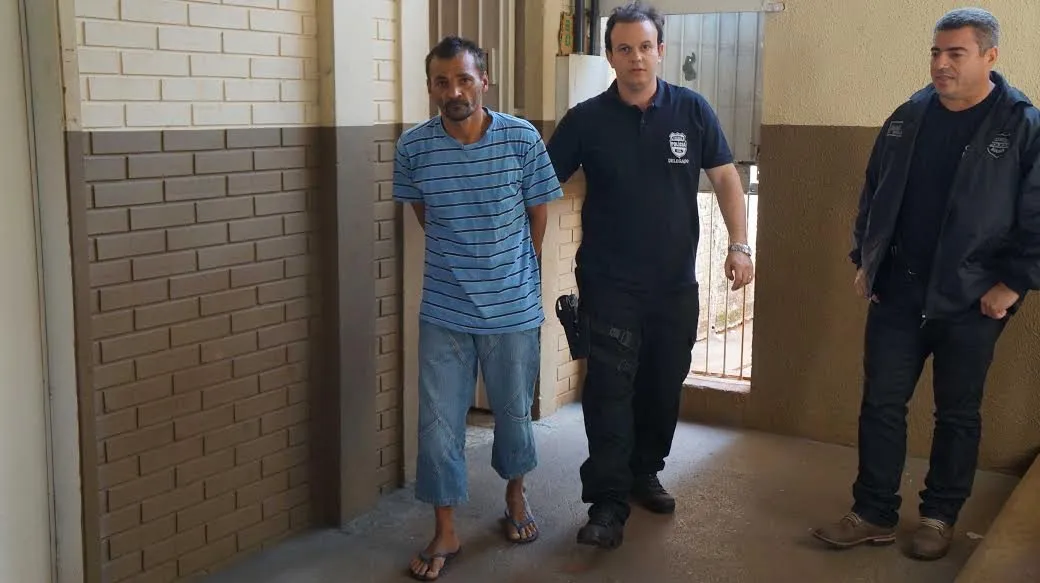 Gelso Vieira de Melo, 35 , tem vasta ficha criminal e é conhecido pelo alto índice de cinco fugas 
