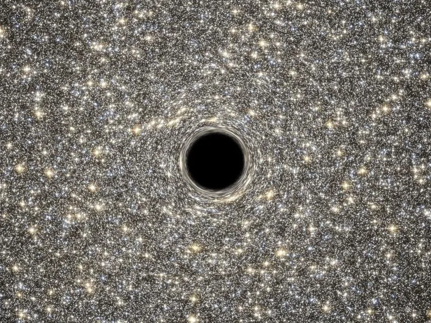  Buraco negro gigante é encontrado dentro de galáxia anã