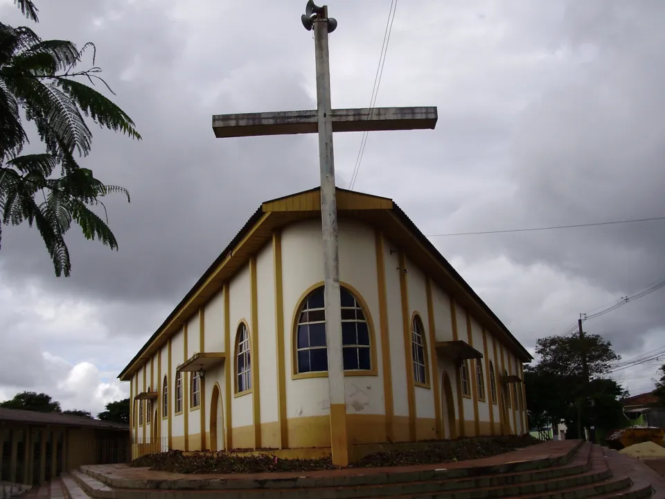 Igreja da Paróquia Cristo Rei, no Jardim Diamantina, em Apucarana