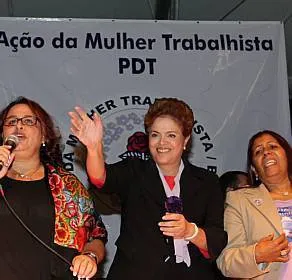  Dilma participa de participa da abertura do Congresso do movimento 'Ação da Mulher Trabalhista'