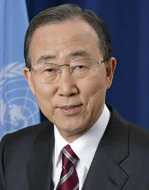 O secretário-geral das Nações Unidas (ONU), Ban Ki-moon