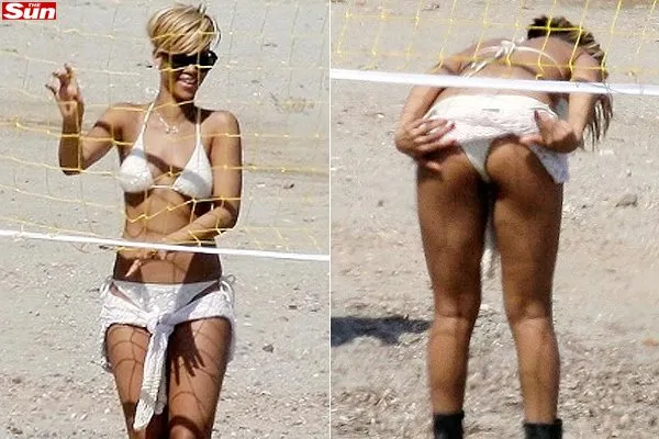  Rihanna num momento menina sapeca