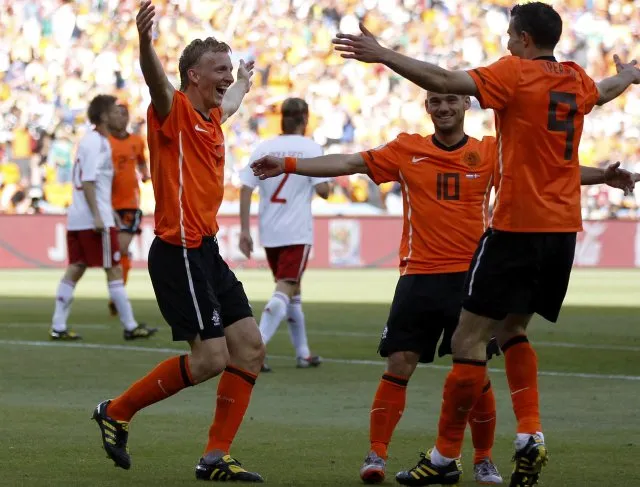   A Holanda fez uma grande partida, mas mostrou um futebol rápido, com boas trocas de passes