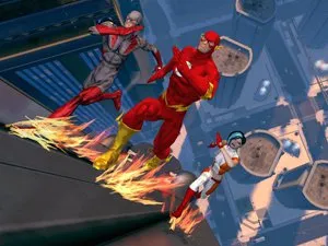  O game DC Universe Online que será lançado ainda em 2010 tem vários super-heróis como o The Flash