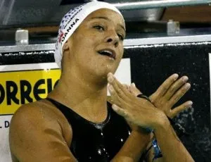 A nadadora brasileira Joanna Maranhão acusou ex-técnico de tê-la assediado