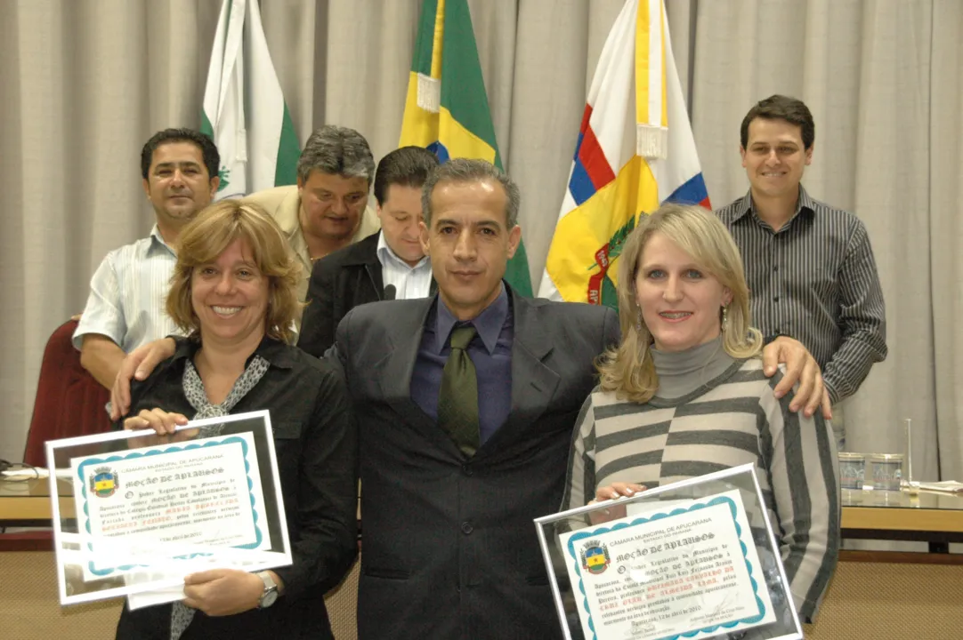  Maria Aparecida, vereador Val e Suzimara Carvalho