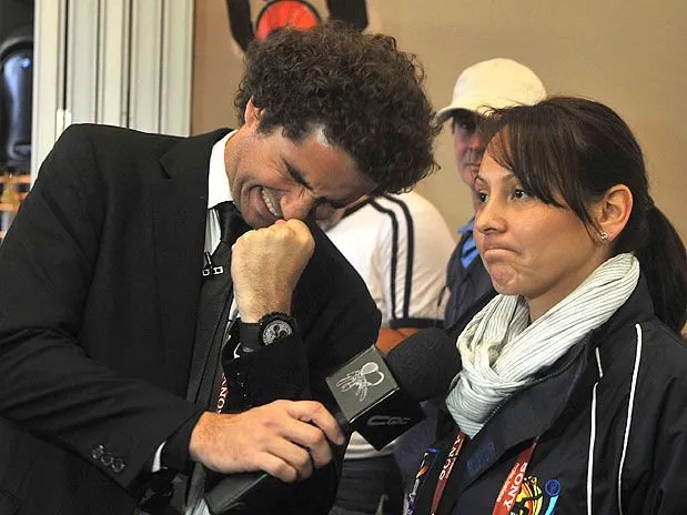 Repórter do CQC, Felipe Andreolli foi autorizado a participar da entrevista da Seleção