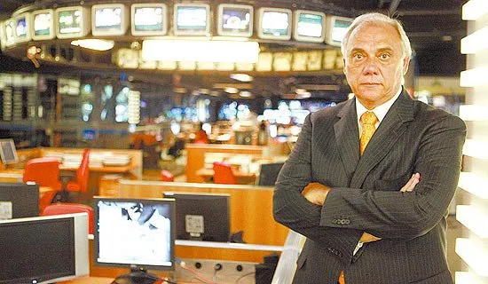  O jornalista Marcelo Rezende, que vai mudar da Band para a Record, onde fará reportagens investigativas