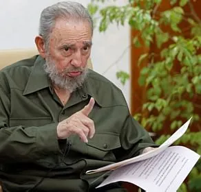 O ex-presidente cubano Fidel Castro, que decidiu pedir apoio ao colega venezuelano Hugo Chávez
