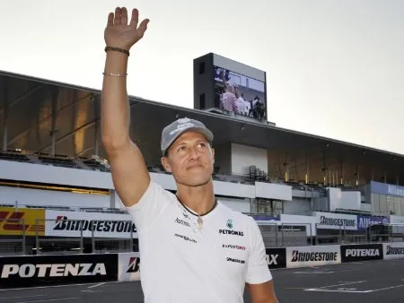Schumacher completa 45 anos, e fãs prestam homenagem (Arquivo/TN)