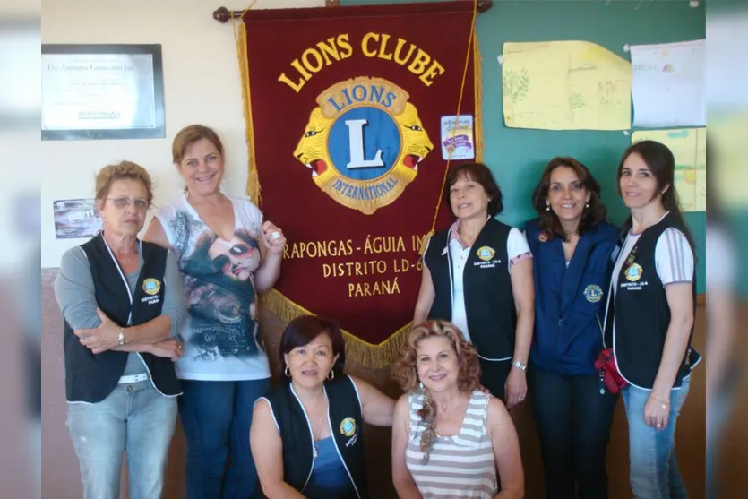   Integrantes do Lions Clube 