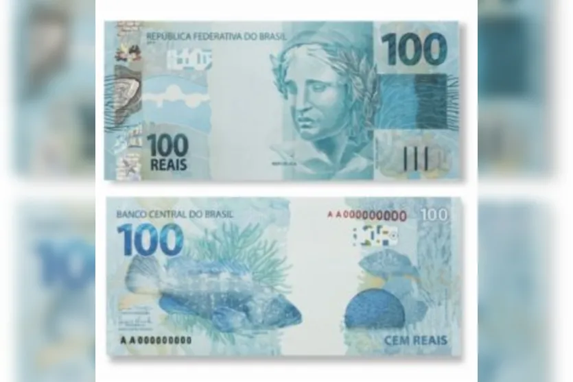   Nova cédula de R$ 100 