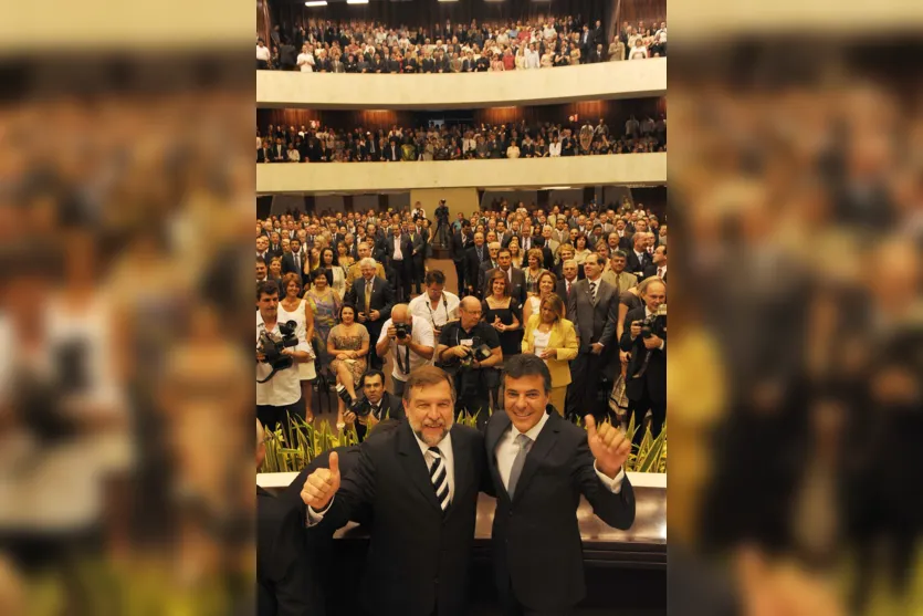  O governador Beto Richa reafirmou os compromissos assumidos com a população paranaense  