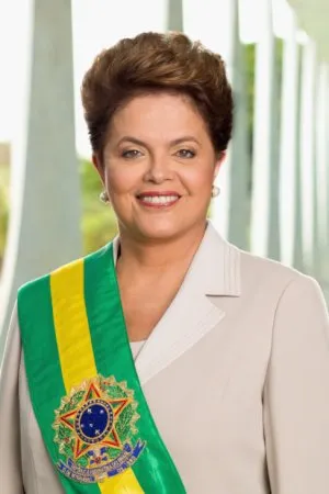  Foto oficial da presidente Dilma Rousseff foi feita no ambiente externo do Palácio da Alvorada