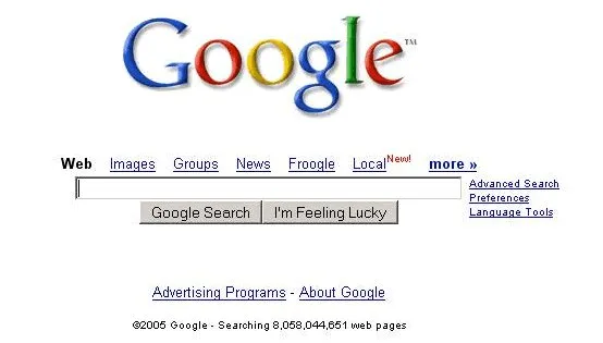 Google comemora 15 anos com sistema de buscas atualizado