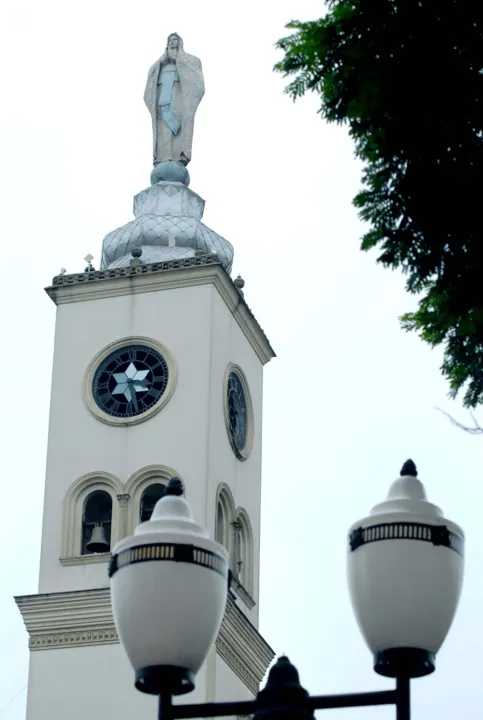  Relógio da Catedral de Apucarana passa por reforma