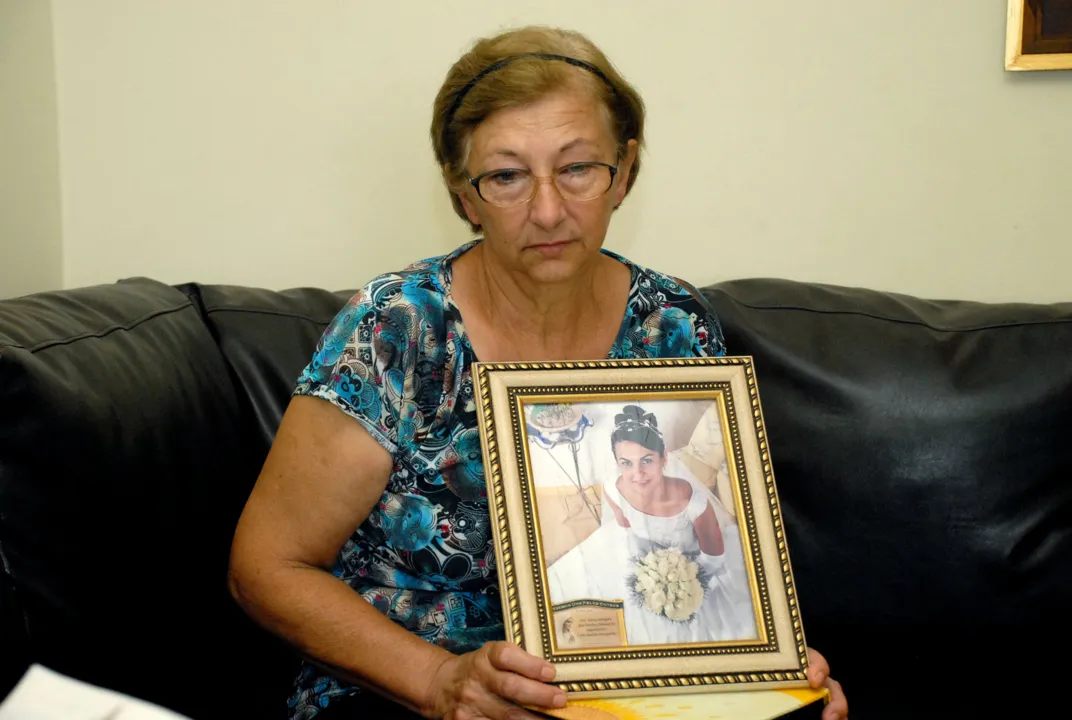  Mãe da vítima Lairce Lopes Machado