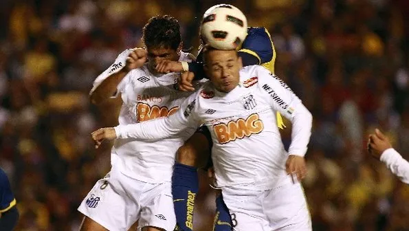 Jogadores do Santos suportaram a pressão do América