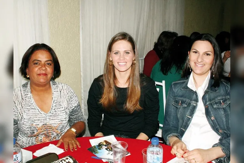   Cleusa Teles, Paula Muller e Ana Paula Cavasotti 