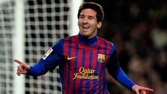  Messi é o maior artilheiro do Barcelona