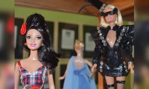 Artista cria Barbies 'inspiradas' em Gaga e Amy 
