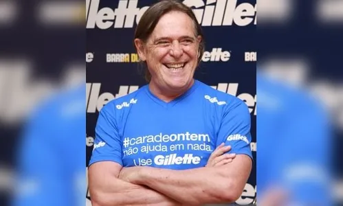 Com o final da novela José de Abreu raspa a barba de Nilo