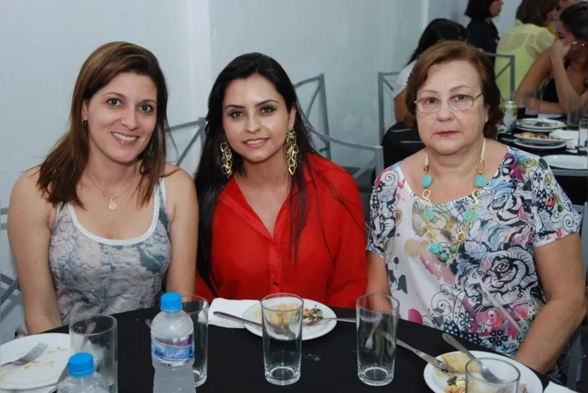   Ana Paula Ferracini, Patricia Ribeiro e Nilce de Sotti 