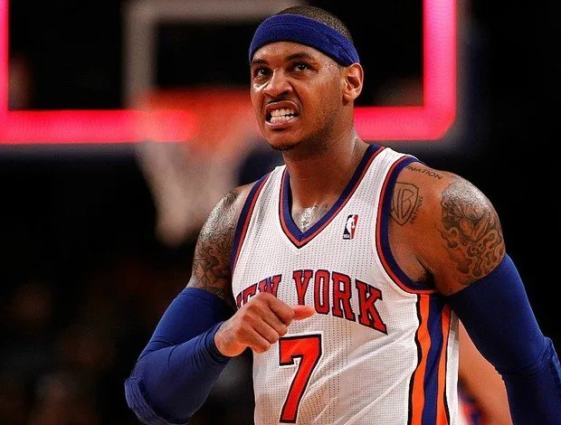 Anthony volta e lidera vitória do Knicks sobre o Nets