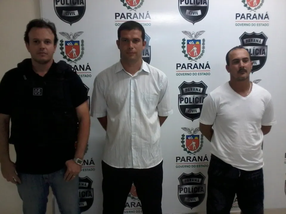 Marcelo Garcia Kanopf, de 35 anos (terceiro da esquerda para a direita),  estava preso desde de dezembro do ano passado
