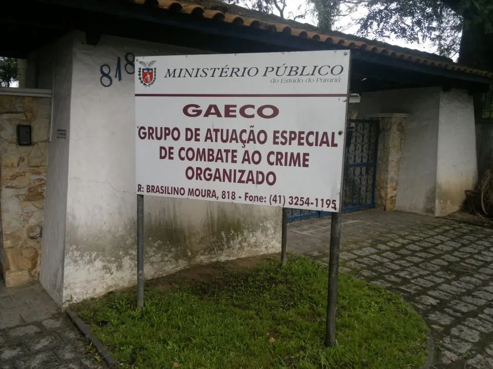 Sede do Gaeco no bairro Ahú, em Curitiba