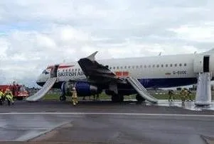 Avião faz pouso de emergência em Londres