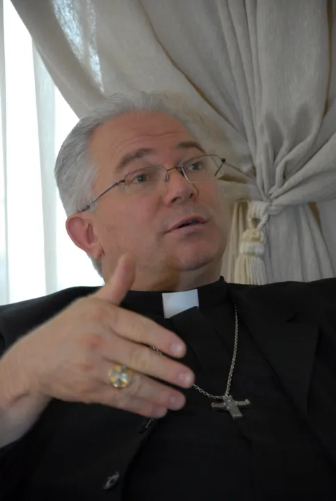Bispo Dom Celso Marchiori concedeu entrevista sobre temas polêmicos - Foto: Arquivo