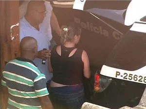  Natália deixa DIG de Ribeirão após falar à polícia no dia 14 de novembro (Foto: Reprodução/EPTV)