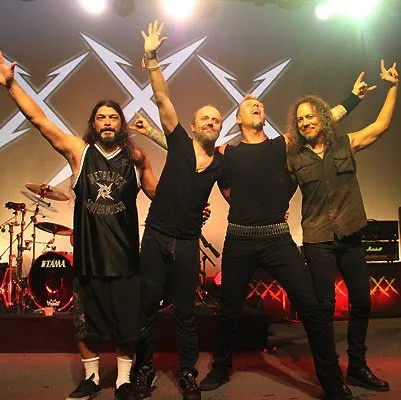 Metallica toca abaixo de zero em show na Antártida - Origem da imagem: metallica.com