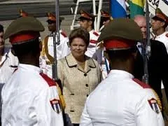 Dilma inaugura, em Cuba, porto financiado pelo BNDES - Foto: G1/GLOBO.COM