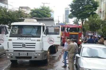 Divulgadores da Telexfree fecham rodovia em protesto Crédito da imagem: Divulgação/PRF