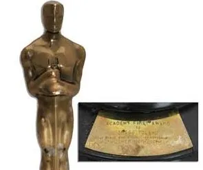Estátua do Oscar é leiloado por US$ 150 mil nos Estados Unidos