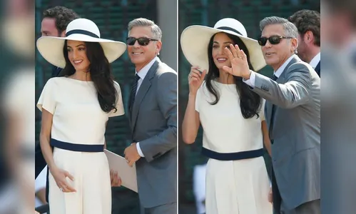 Revista divulga fotos do casamento de George Clooney em Veneza