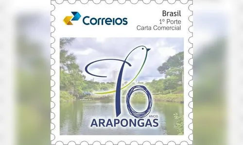 Arapongas lança selo dos seus 70 anos