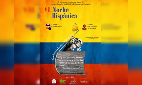 Estudantes da Unespar promovem 7ª Noite Hispânica