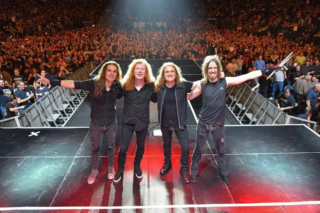 Megadeth faz show no Rio e em São Paulo (divulgação)
