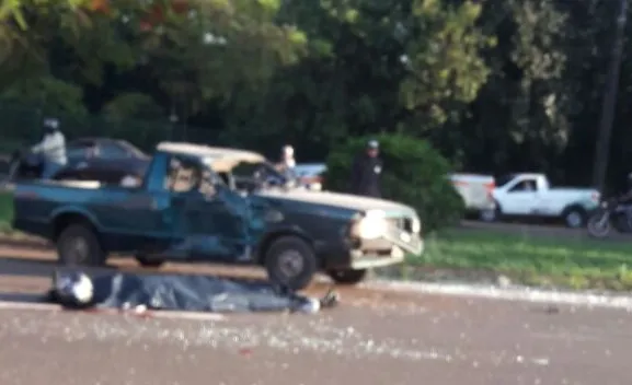 Acidente em Rolândia provocou a morte de motociclista - Foto: Reprodução/Whatsapp
